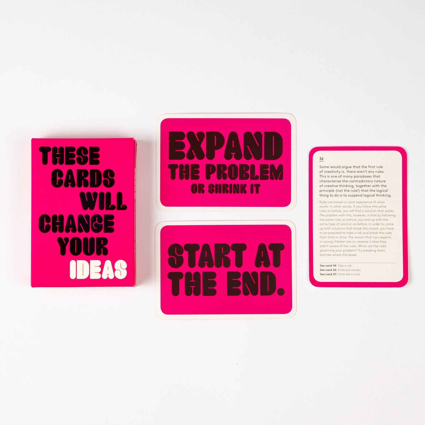 THESE CARDS WILL CHANGE YOUR IDEAS