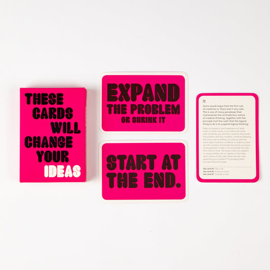 THESE CARDS WILL CHANGE YOUR IDEAS
