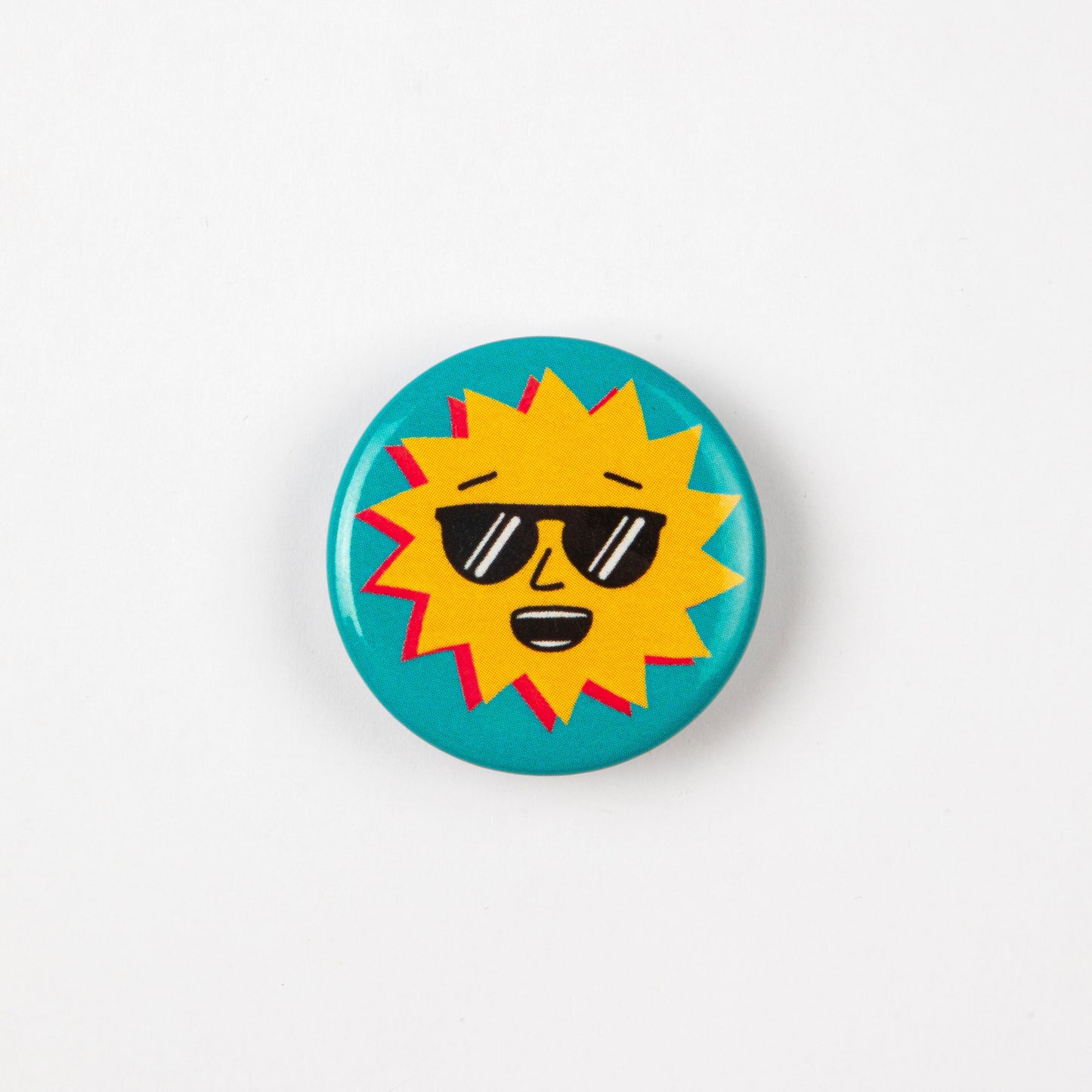 MR. SUNNY BUTTON BADGE