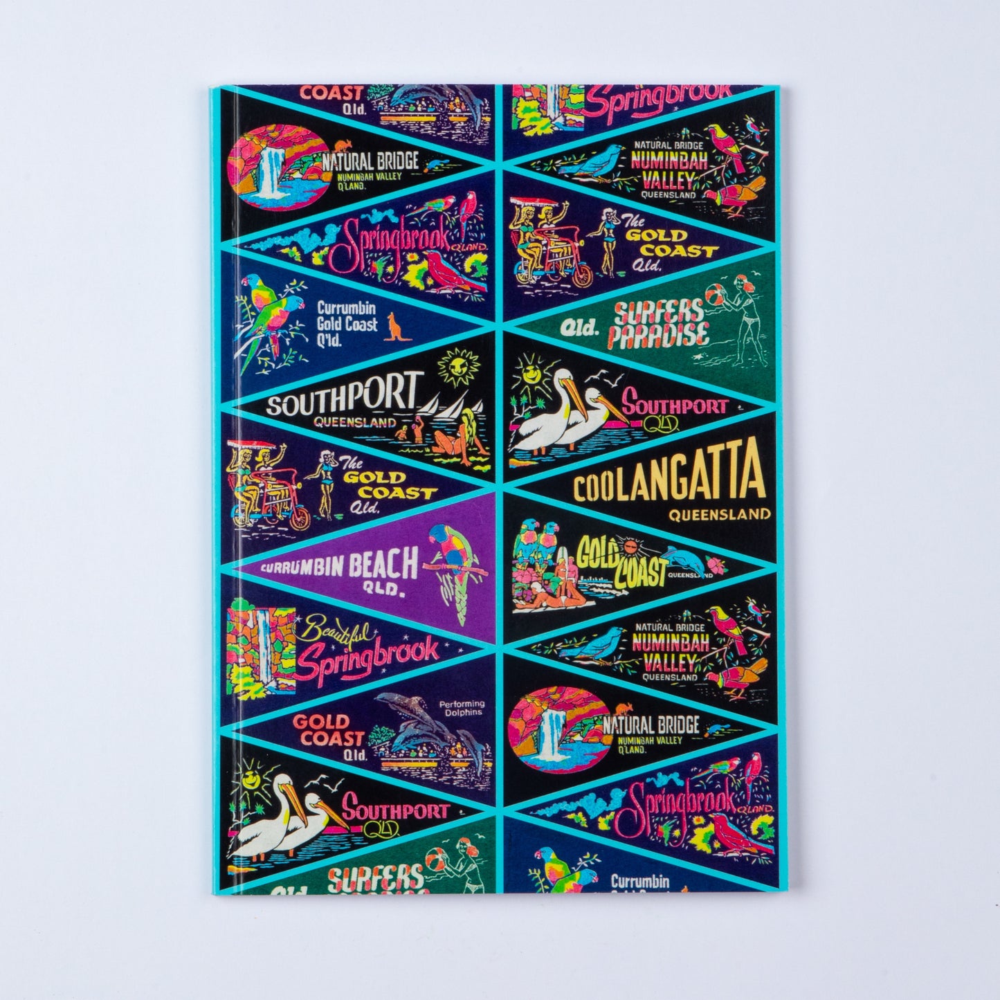 SOUVENIR PENNANTS A5 NOTEBOOK