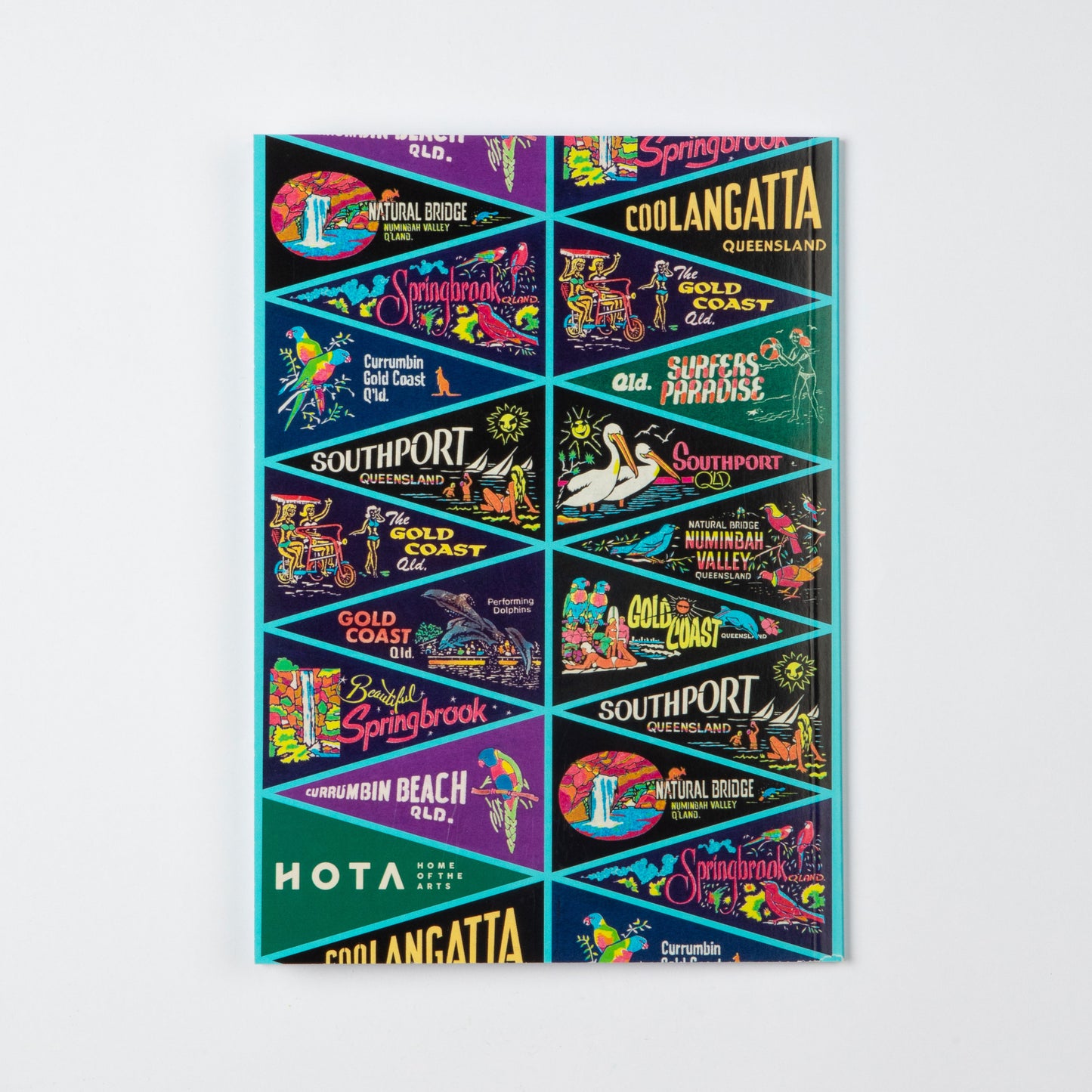 SOUVENIR PENNANTS A5 NOTEBOOK