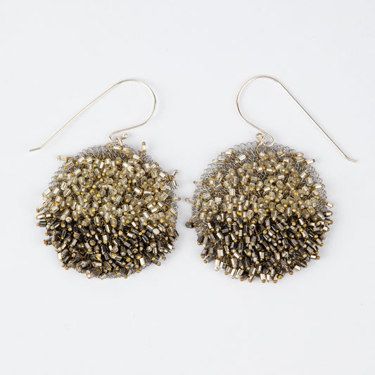 SWAROVSKI DISC EARRINGS