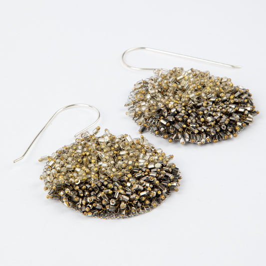SWAROVSKI DISC EARRINGS