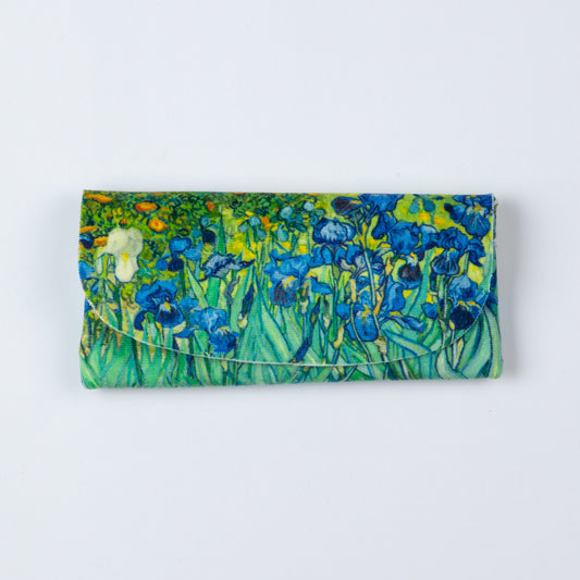 VAN GOGH IRISES GLASSES CASE