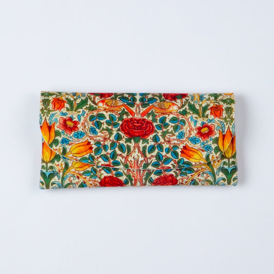 GLASSES CASE WILLIAM MORRIS ROSE