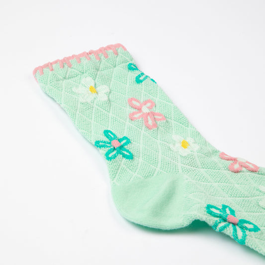 SOCKS SPRING BLANKET GREEN
