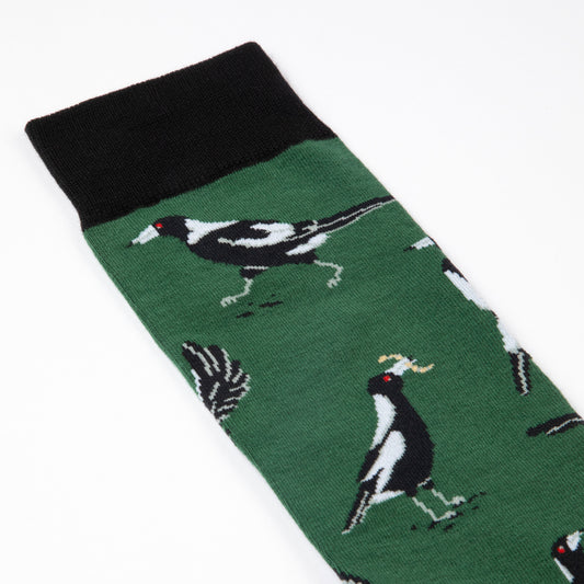 SWOOP! (THERE IT IS) MAGPIE SOCKS
