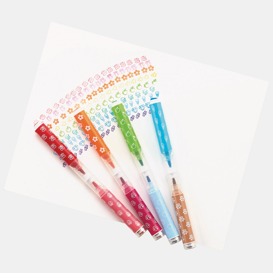 STAMPABLES DOUBLE-ENDED BRUSH AND STAMP MARKERS