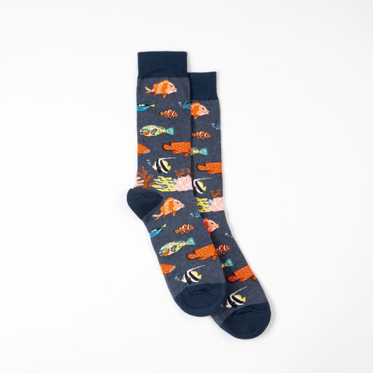 FRIENDS AND ANEMONES (REEF) SOCKS
