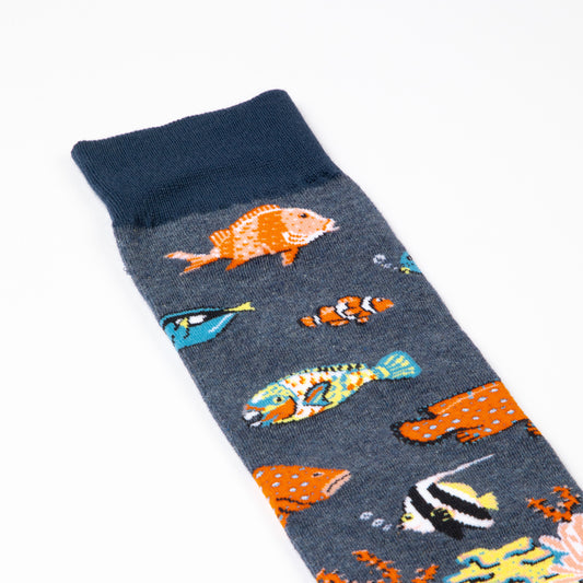 FRIENDS AND ANEMONES (REEF) SOCKS