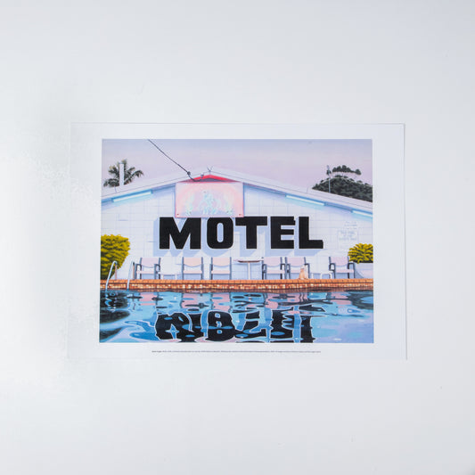 MOTEL A3 PRINT