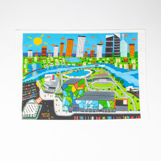 MARTIN’S DAY OUT AT HOTA TEA TOWEL
