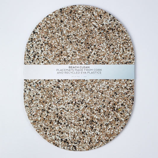 BEACH CLEAN SET OF 4 PLACEMATS