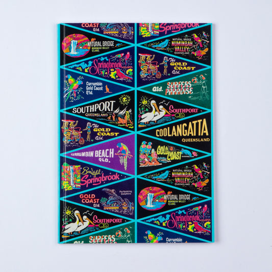 SOUVENIR PENNANTS A5 NOTEBOOK