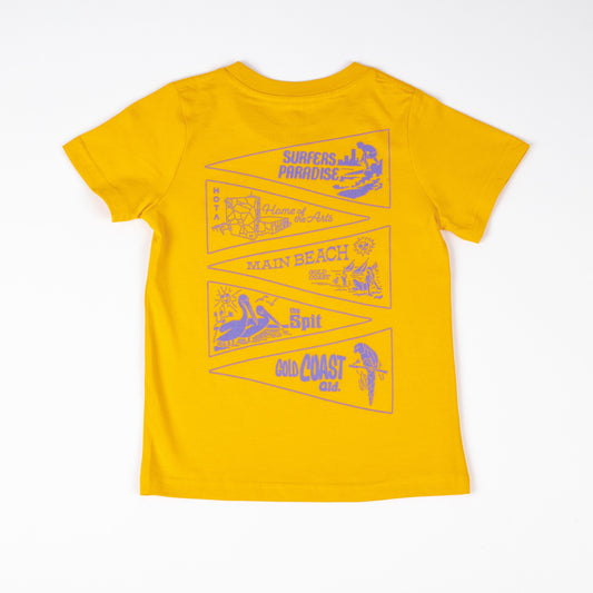 VINTAGE PENNANTS KIDS T-SHIRT