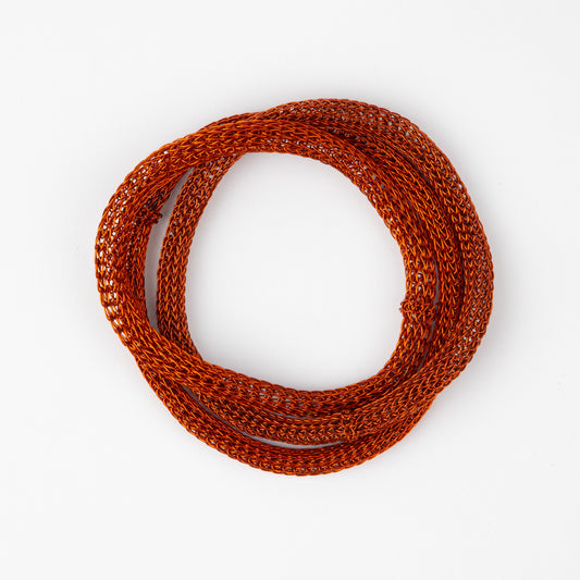 DARK COPPER MESH BRACELETS