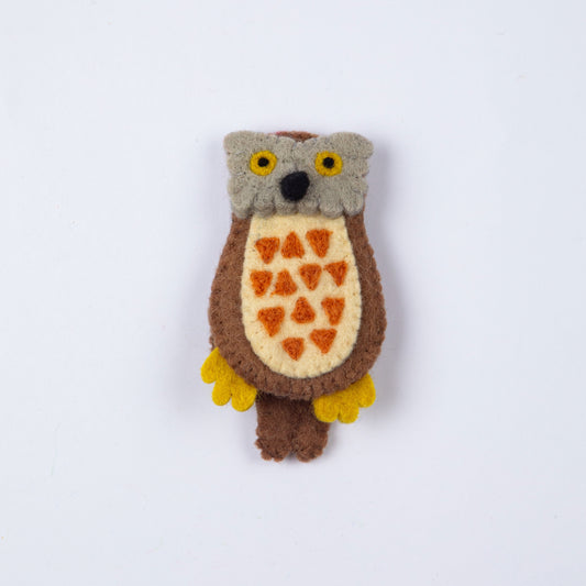 BARKING OWL FINGER PUPPET