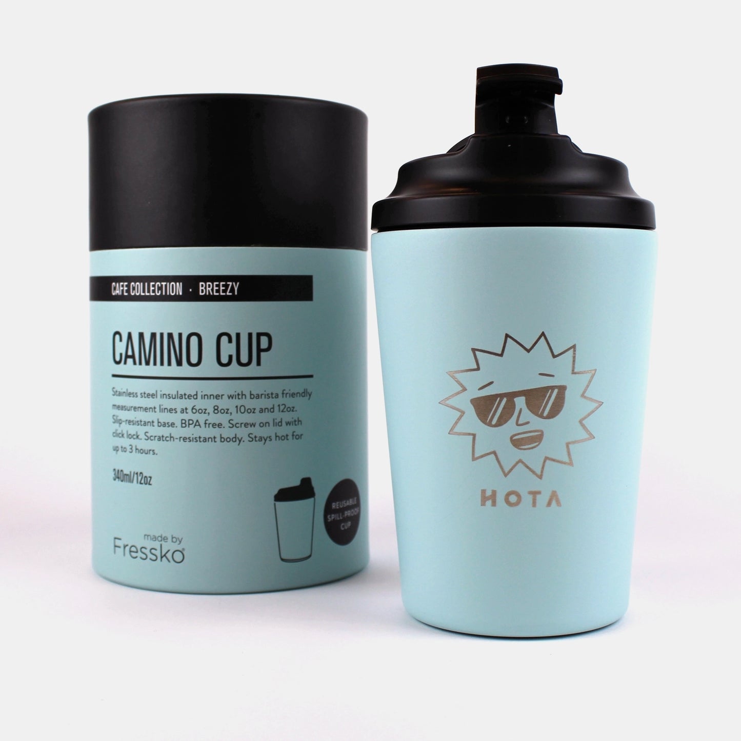 BLUE MR. SUNNY REUSABLE CUP