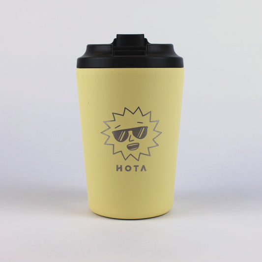 YELLOW MR. SUNNY REUSABLE CUP