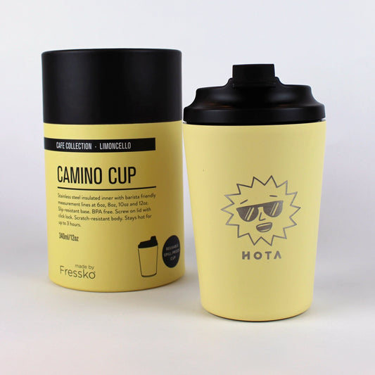 YELLOW MR. SUNNY REUSABLE CUP