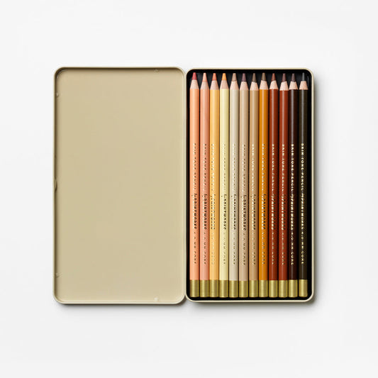 PENCILS SET 12 SKIN TONES