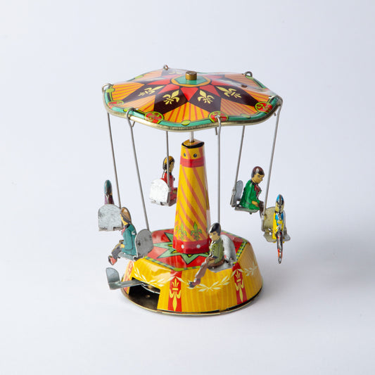CAROUSEL WIND UP TIN TOY