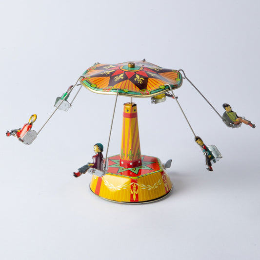 CAROUSEL WIND UP TIN TOY