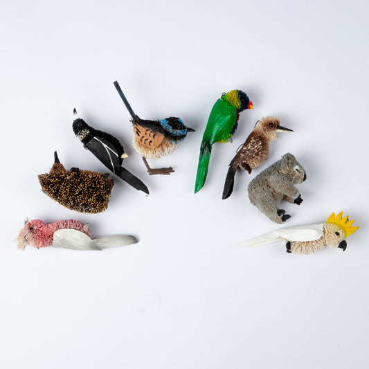 BLUE WREN HANGING ORNAMENT